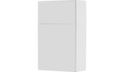 ZORR Zigarettenbox Rubber weiß
