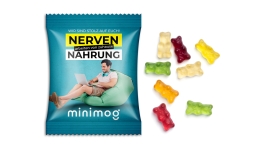 Gummy bears in promotional bag (10 g)