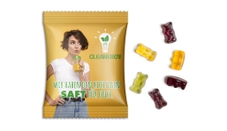 Bear fruit juice in promotional bag (10 g)