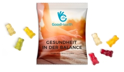 Maxi Gummibärchen Vegan im Werbetütchen