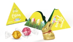 Lindt Osternest in Pyramidenbox
