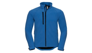 Mens Softshell Jacket - azure blue