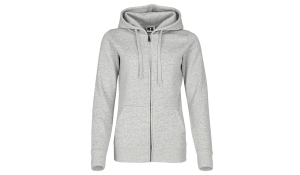 Ladies Authentic Hooded Sweat - light oxford