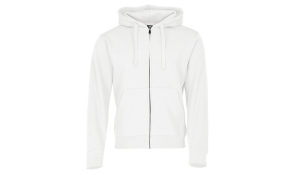 Men's Authentic Hooded Sweat - white