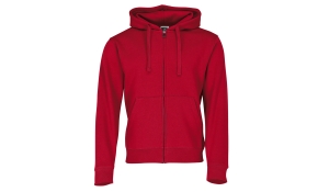 Men's Authentic Hooded Sweat - red