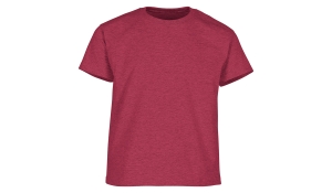 Shirt Valueweight T Kids - vintage red melange