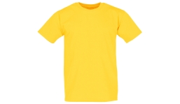 Valueweight T Shirt Men - yellow