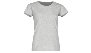 Valueweight T Lady-Fit T-Shirt - grey melange