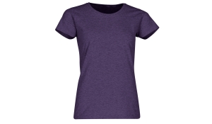 Valueweight T Lady-Fit T-Shirt - violett meliert