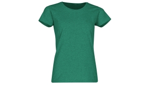 Valueweight T Lady-Fit T-Shirt - retro grün meliert