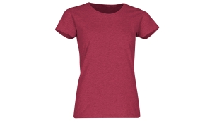 Valueweight T Lady-Fit T-Shirt - vintage red melange
