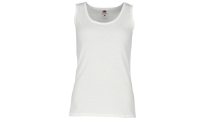 Valueweight Athletic Vest Unisex Ladies - white