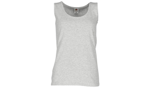Valueweight Athletic Vest Unisex Ladies - grey melange