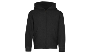 Premium hooded sweat jacket Kids - black