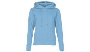 Classic Hooded Sweat Lady-Fit - pastel blue