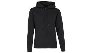 Premium hooded sweat jacket Lady - black