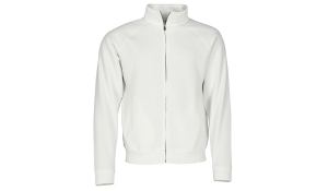 Premium Sweat Jacket Men - white