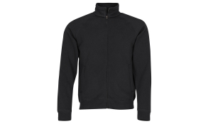 Premium Sweat Jacket Men - black