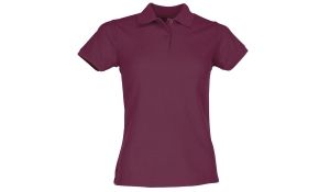 65/35 Polo Lady-Fit - burgundy