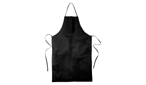 Promotional cotton apron - black
