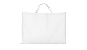 Baumwolltasche Big Bag mit zwei kurzen Henkeln - weiß