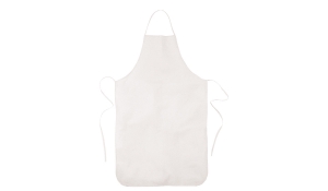 Bib apron - white