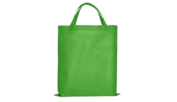 Polypropylene bag Classic with two short handles - light green