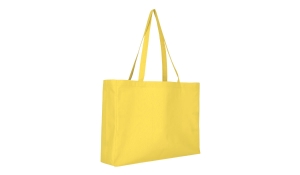 cotton shopper - yellow