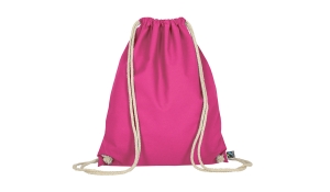 gymnastic bag made of fairtrade cotton - pink
