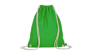 gymnastic bag made of fairtrade cotton - may green