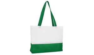City-Bag 1 - weiß/dunkelgrün