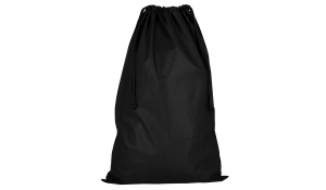 PP drawstring bag 50 x 75 cm - black