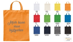 Apothekertasche mit zwei kurzen Henkeln