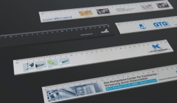 Aluminium ruler L13