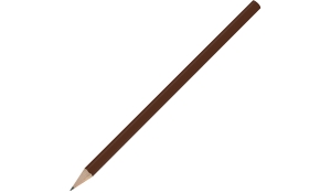 Bleistift lackiert - dunkelbraun 23