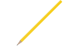 Lacquered pencil - yellow 01