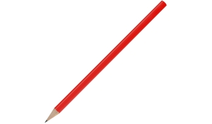Bleistift lackiert - hellrot 09