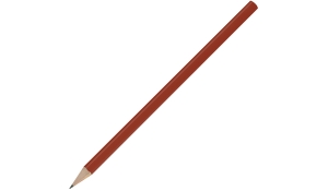 Lacquered pencil - redbrown 22