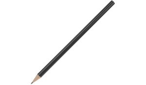 Bleistift lackiert - schwarz 12