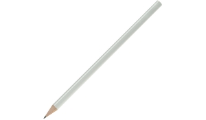 Bleistift lackiert - weiß 03