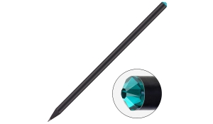 Crystal pencil - turquoiseblue