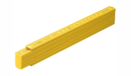 Holz-Zollstock Luxus - gelb