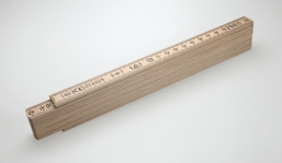 Holz-Zollstock Luxus - natur