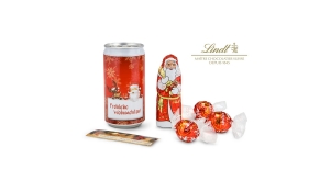 Gift box / Present set: Lindt surprise - Santa