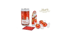 Gift box / Present set: Lindt surprise - Santa