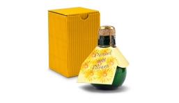 Small sparkling wine Diesmal statt Blumen - gift box, 125 ml
