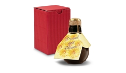 Small sparkling wine Diesmal statt Blumen - gift box red, 125 ml