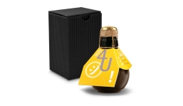 Small sparkling wine Only 4 u - gift box black, 125 ml
