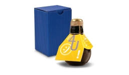 Small sparkling wine Only 4 u - gift box blue, 125 ml
