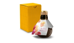 Small sparkling wine Herzlichen Glückwunsch - gift box, 125 ml